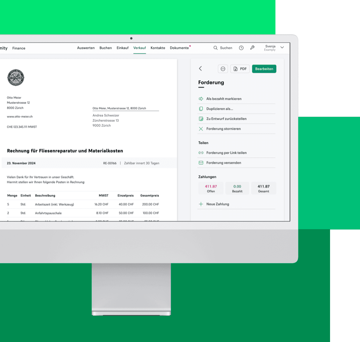 Accounting for tradespeople