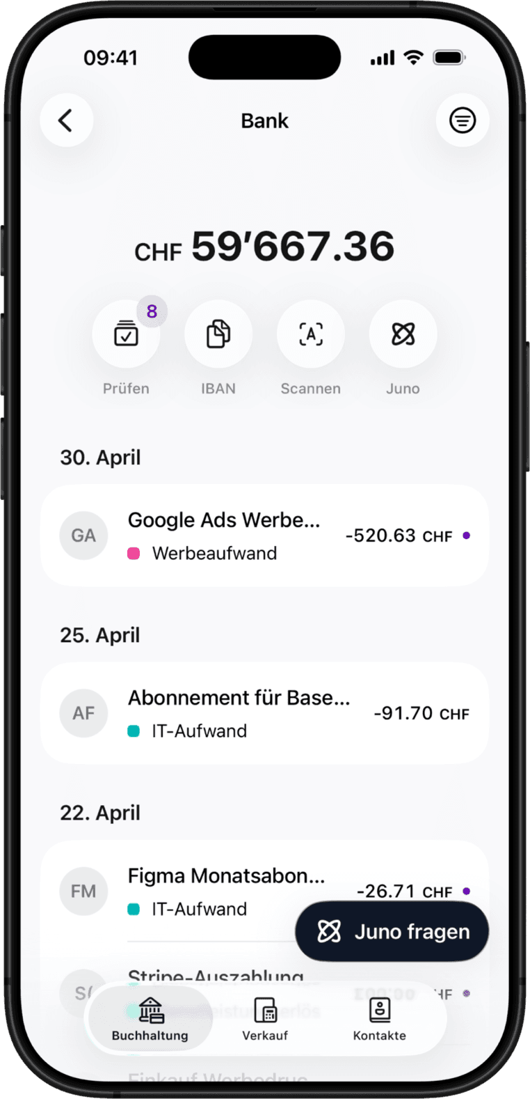 App de comptabilité et banque