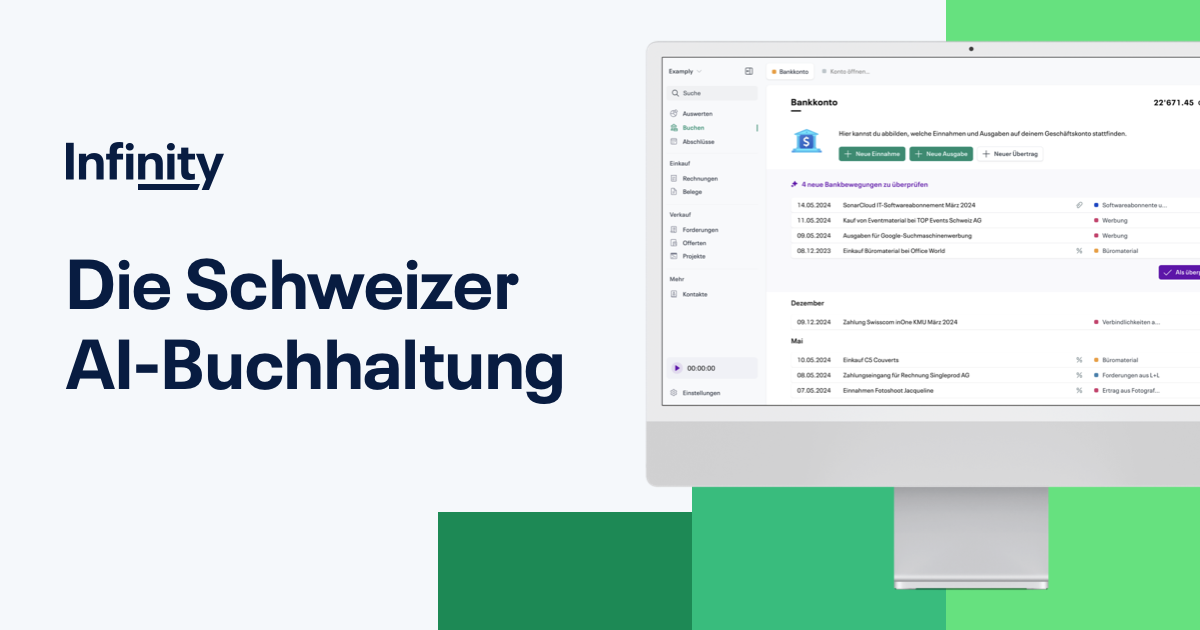 Infinity - Die Schweizer AI-Buchhaltung